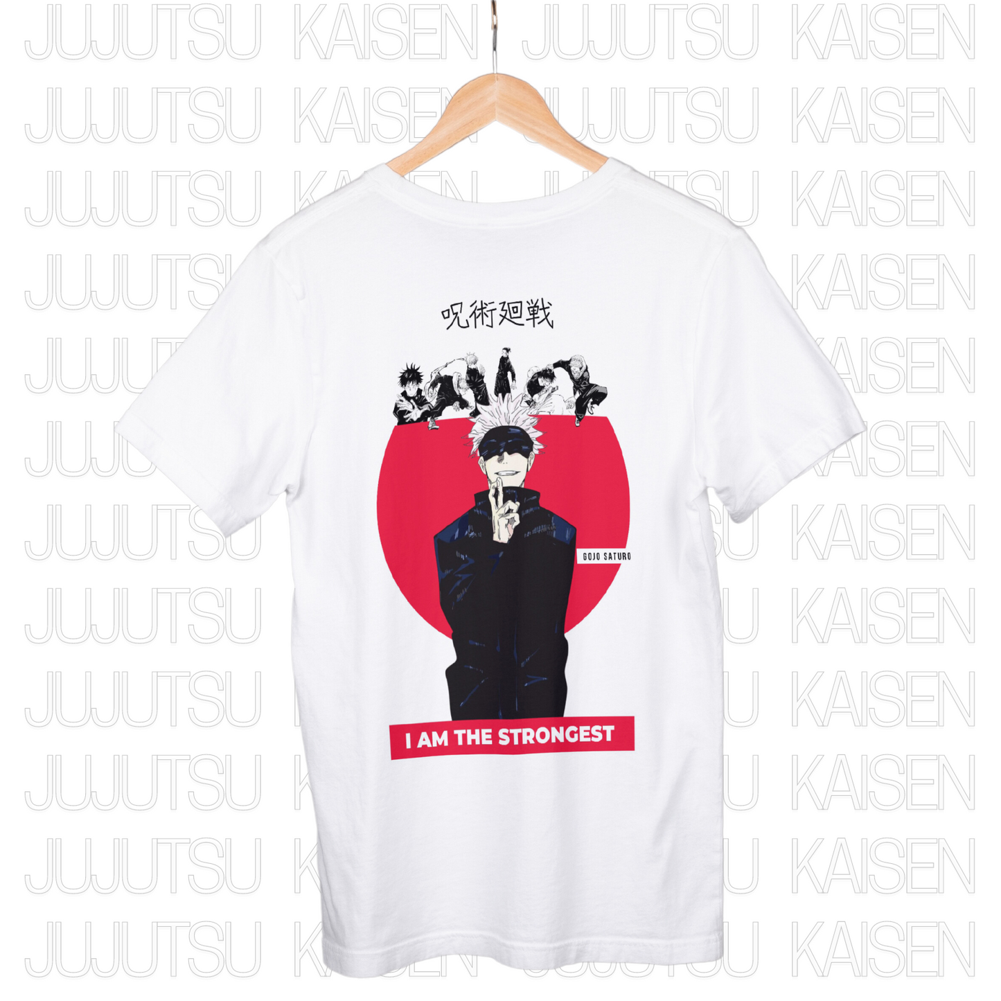 Jujutsu Kaisen | Gojo | I AM THE STRONGEST | Regular T-shirt