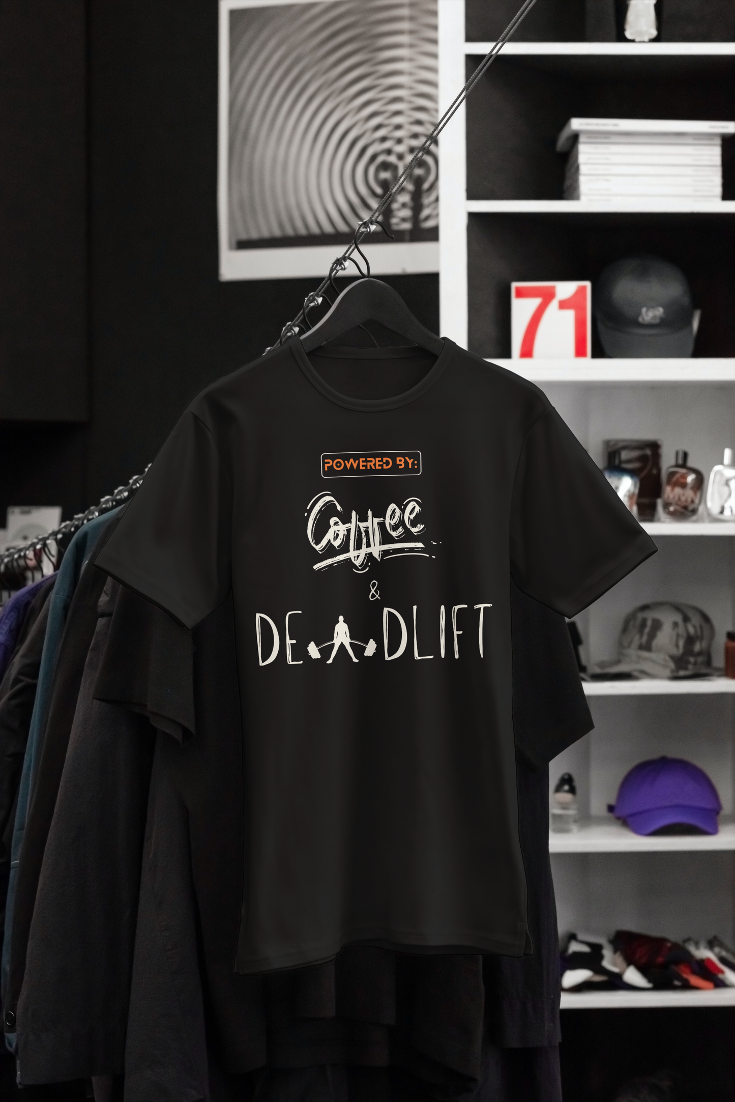 COFFEE & DEADLIFT | Regular T-shirt